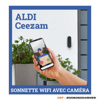 Sonnette vidéo WiFi avec caméra Ceezam