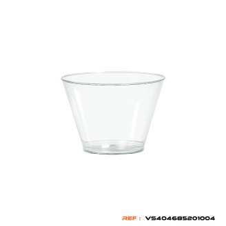 Vase en verre cylindrique 