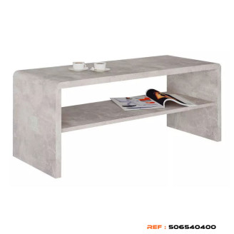 Table basse Cala Luna C4T05 aspect béton 100x40x40 cm